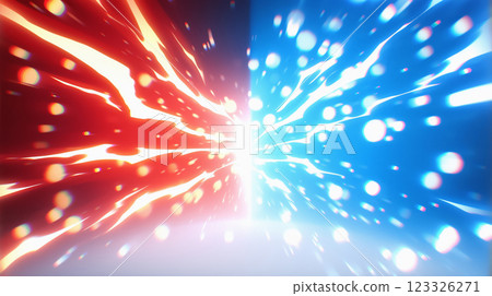 "Comparative red and blue energy background" "Comparative red and blue energy background" 123326271