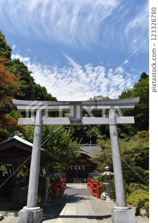 Nukui Shrine, Torii gate, Nukui, Koganei City, Tokyo Nukui Shrine, Torii gate, Nukui, Koganei City, Tokyo 123326780
