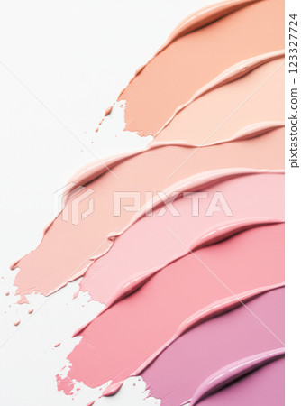 Close-up of fresh foundation and control color (AI-generated image) Close-up of fresh foundation and control color (AI-generated image) 123327724