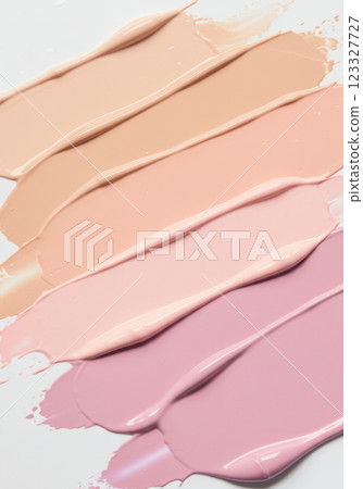 Close-up of fresh foundation and control color (AI-generated image) Close-up of fresh foundation and control color (AI-generated image) 123327727