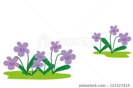 紫色背景插圖素材 123327815