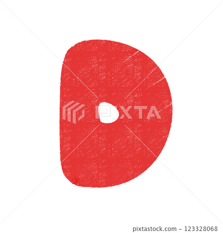 Letter D 123328068