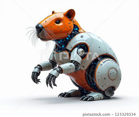 Robotic rodent combines technology and nature in an innovative design that captivates the imagination Robotic rodent combines technology and nature in an innovative design that captivates the imagination 123329334