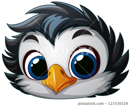 Cute Baby Penguin Illustration Cute Baby Penguin Illustration 123330329