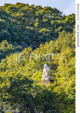 Pearl Ebisu in Takushima as seen from a cruise ship in Ago Bay 123331028