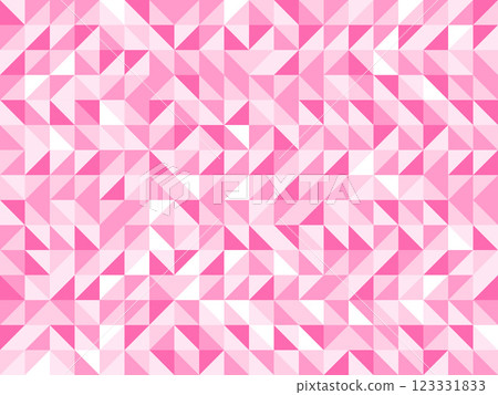 Triangle pattern geometric background texture stylish pink cute 123331833