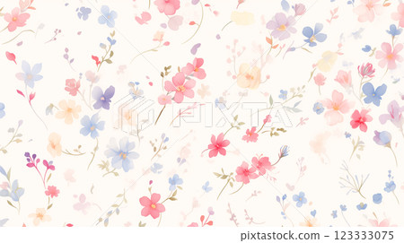 花壁紙素材（Generative AI） 123333075