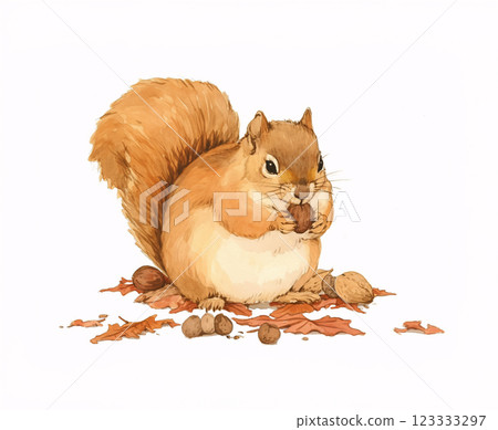 松鼠與堅果 123333297