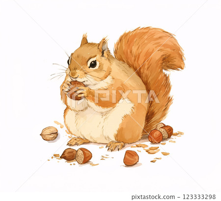 松鼠與堅果 松鼠與堅果 123333298