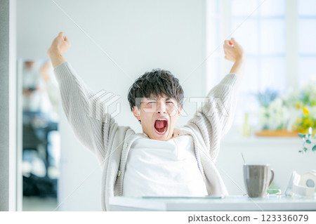 A man who grows A man who grows 123336079