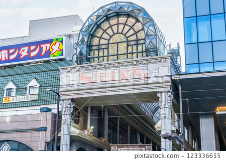Tenmonkan, the largest shopping district in Kagoshima City, Kagoshima Prefecture Tenmonkan, the largest shopping district in Kagoshima City, Kagoshima Prefecture 123336655