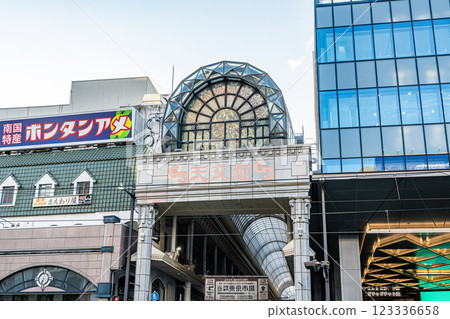 Tenmonkan, the largest shopping district in Kagoshima City, Kagoshima Prefecture 123336658