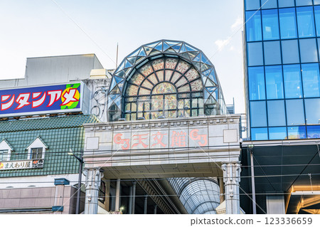 Tenmonkan, the largest shopping district in Kagoshima City, Kagoshima Prefecture 123336659