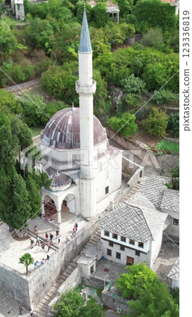 Aerial Mosque of Sisman Ibrahim-Pasa 123336819