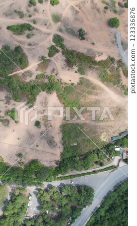 Beach Sea Aerial View Beach Sea Aerial View 123336876