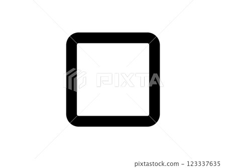 Simple checkbox icon for selection and user interface 123337635