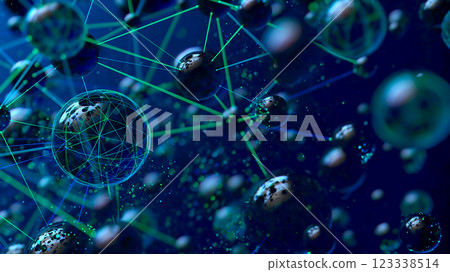 Interconnected Spheres: A Digital Network of Technology and Connectivity Interconnected Spheres: A Digital Network of Technology and Connectivity 123338514