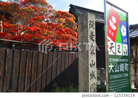 From here, Higashiyamashiro Province, Signpost From here, Higashiyamashiro Province, Signpost 123339119