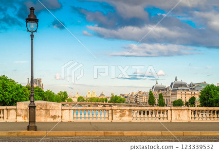 Orsay museum and river Siene, France Orsay museum and river Siene, France 123339532