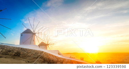 Mykonos island, Greece 123339598