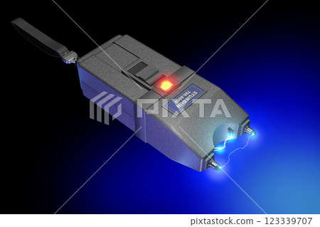 Stun gun 123339707