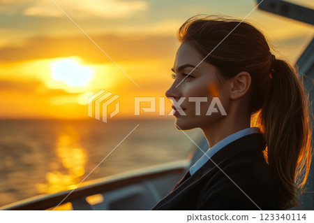 Surrounded by fragrant bouquets, a skilled flower vendor creates an artistic arrangement at her lively market stall filled with nature colorful beauty 123340114