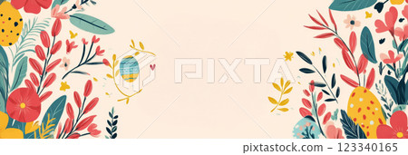 Surrounded by fragrant bouquets, a skilled flower vendor creates an artistic arrangement at her lively market stall filled with nature colorful beauty 123340165