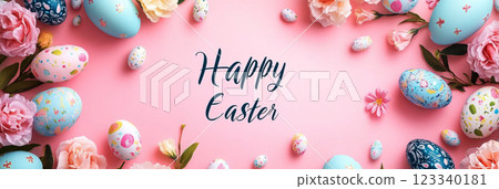 Surrounded by fragrant bouquets, a skilled flower vendor creates an artistic arrangement at her lively market stall filled with nature colorful beauty 123340181