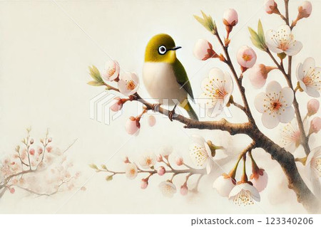 Sakura and mezzo 123340206