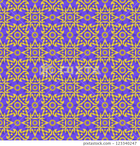 abstract etnical seamless pattern art for background vector image 123340247