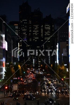 Shinjuku at night Shinjuku at night 123340494
