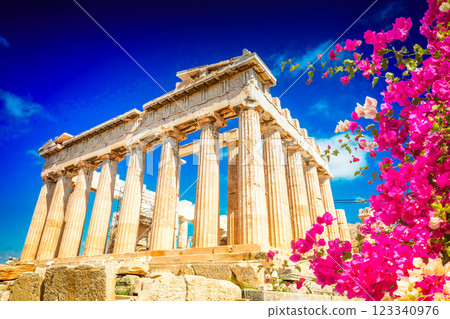 Parthenon temple, Athens Parthenon temple, Athens 123340976