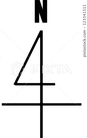 方位標記 123341311