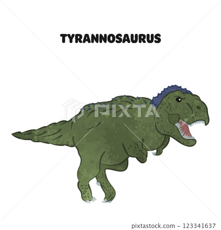 Cute Tyrannosaurus illustration 03 Cute Tyrannosaurus illustration 03 123341637