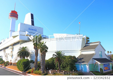 東京品川區船舶科學館風景 東京品川區船舶科學館風景 123342832