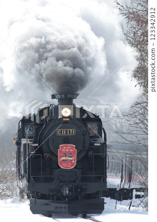 SL 冬季濕地列車,森莫本線,SL 列車,蒸汽機車,C11 171 SL 冬季濕地列車,森莫本線,SL 列車,蒸汽機車,C11 171 123342912