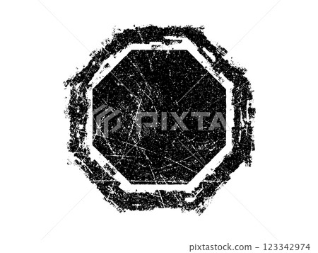 Black and white grunge. Distress overlay texture. Abstract surface dust and rough dirty wall background concept. Distress illustration simply place over object to create grunge effect. Vector EPS10. 123342974