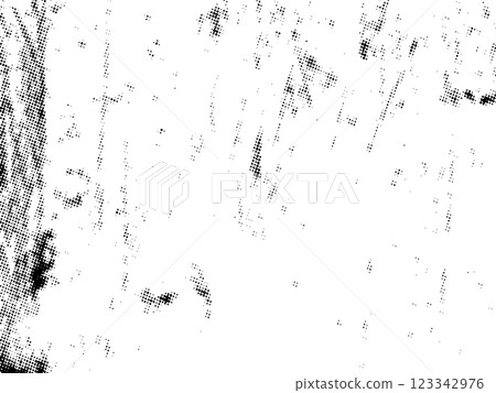 Black and white grunge. Distress overlay texture. Abstract surface dust and rough dirty wall background concept. Distress illustration simply place over object to create grunge effect. Vector EPS10. 123342976