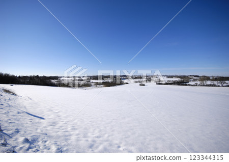 Winter landscape Winter landscape 123344315