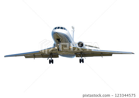 Privat jet plane isolated on a white background Privat jet plane isolated on a white background 123344575