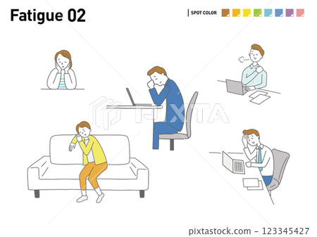 fatigue_02_4c (fatigue/poor physical condition) 123345427