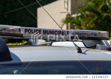 French municipal police light bar French municipal police light bar 123346125