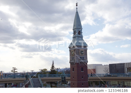 Kurashiki scenery, in front of the station, north exit 123346186