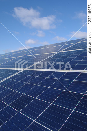 Rows of solar panels Rows of solar panels 123346678