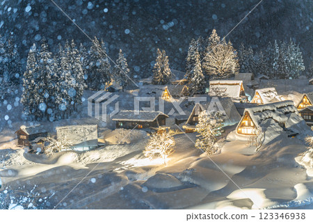 五簇山相倉合掌村冬季點燈活動 123346938