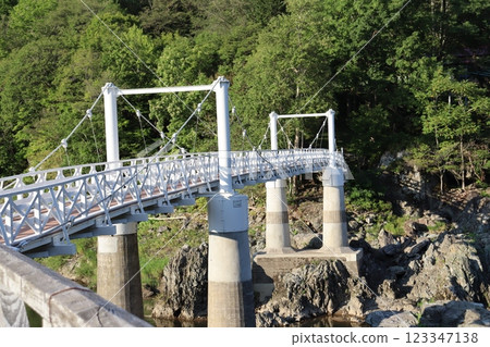 Bridge over the river 123347138