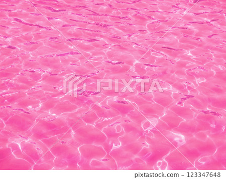 Trembling water surface 123347648