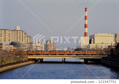 2006年:大阪環狀線列車過河 2006年:大阪環狀線列車過河 123347752