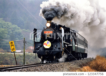 2007 - C56160 Tsuwano Inari train running on the Yamaguchi Line 123347756