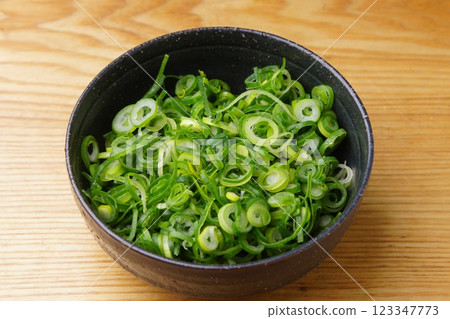Scallion onion Scallion onion 123347773